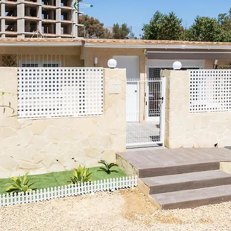 Apartamento Alma Con Terreno Privado Y Parking Compartido - A 800M De Playa Poniente Benidorm Exterior photo